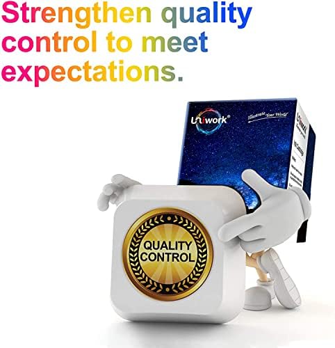 Uniwork 16XL Compatible Ink Cartridges Multipack for Epson 16 XL for Workforce WF-2630 WF 2630 2650 WF2630 WF2650 WF2660 WF2750 WF2760 WF2510 WF2520 WF2530 WF2540 (Black Cyan Magenta Yellow,15-Pack)