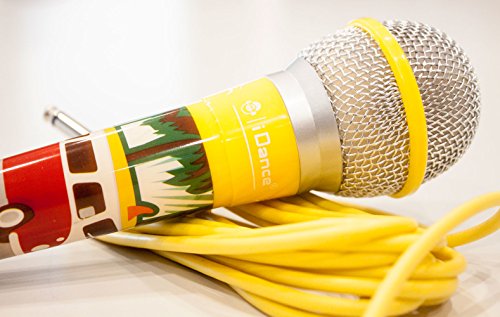 IDance CLM6 Yellow Karaoke microphone Wired