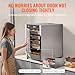 VEVOR Hot Box Food Warmer, 5-Tier Concession Warmer with Water Tray, 5 Pans, Single-Door and Adjustable Shelves, Stainless Steel Food Warmer Cabinet, Ideal for Storing Pizza, Chicken, Restaurant