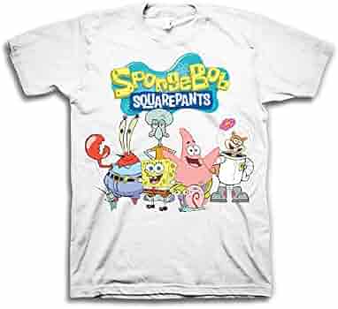 Mens White Spongebob Squarepants Shirt 