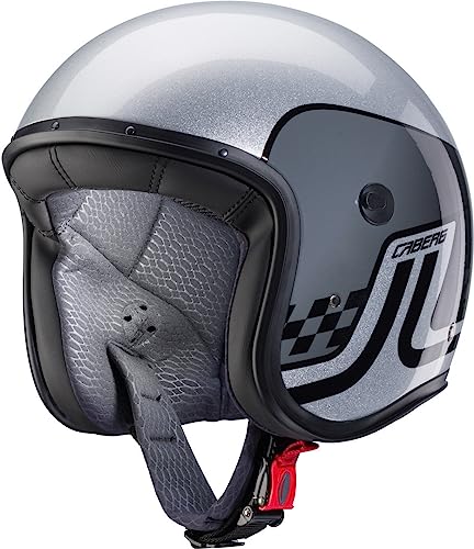 Caberg Freeride Trophy Jethelm (Gray/Silver/Black,XS (53/54))