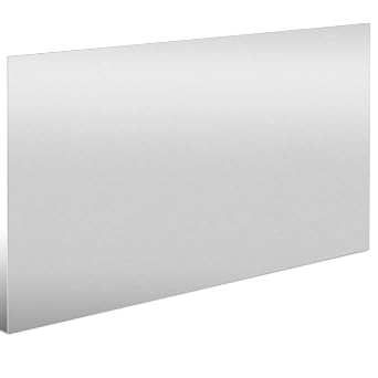 MorningRo 1 Pcs 5052 Aluminum Sheet Metal 18" x 24" Aluminum Plate 1/16 0.06 Inch Thickness Rectangle Metal Panels for Industry Crafting Handcraft DIY Projects