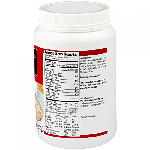 Protidiet Instant Oatmeal Mix (7 Pouches), Simply Add Water, No Sugar Meal Replacement, No Trans Fat, 15G Protein, 90 Calories (Maple-Brown Sugar, 17.6Oz) #TOP1