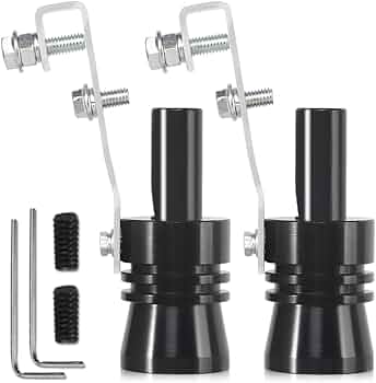 Sifflet Turbo En Alliage D'aluminium Pour Tuyau D'échappement - Accessoire Tuning Voiture, Son Sportif