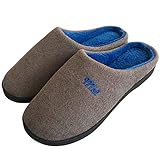  ZusFut Zapatillas Casa Hombre Ultra Suave Espuma de Memoria Suela Cómoda TPR Antideslizante Pantuflas Hombre
