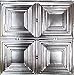 Tin Ceiling Tiles #101, Unfinished Nail-up, Authentic Tin Tiles, 25 Tiles & Up =