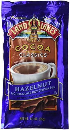 Land O Lakes, Cocoa Mix Classic Hazelnut, 1.25-Ounce (12 Pack)