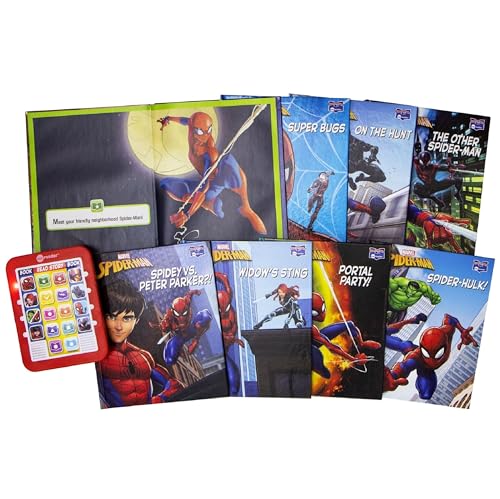 Marvel - Spider-man Me Reader Electronic Reader and 8 Sound Book Library - PI Kids - Thumbnail 7