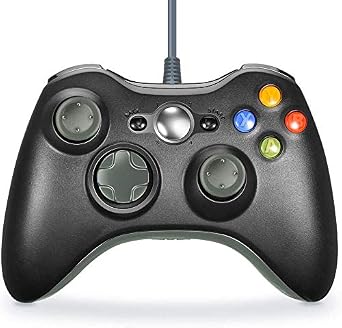 Wiresmith Classic Wired Controller for Microsoft Xbox 360 - Black