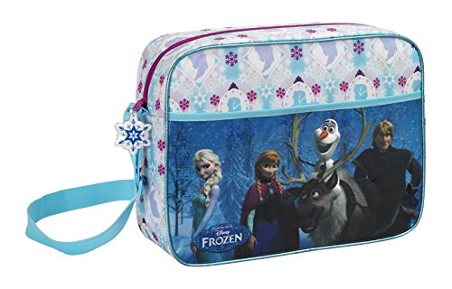 Safta 048417 Frozen Borsa a Tracolla, Colore: Blu