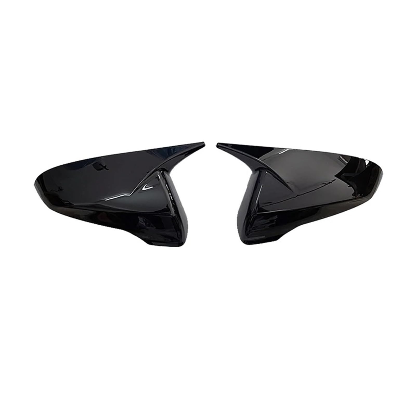 Rearview Mirror Cover Cap for Hyundai for Veloster 2018-2023 Rearview Side Mirror Cover Sticker Wing Cap Exterior Door Case Trim(Gloss Black)
