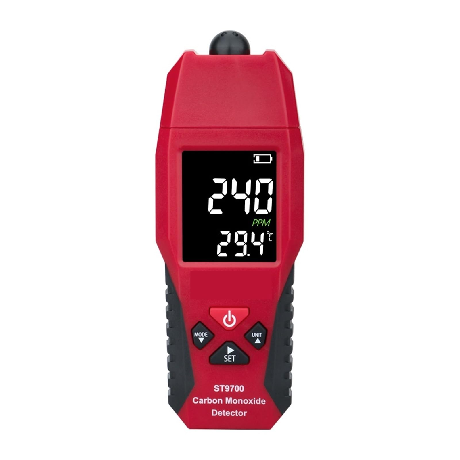 Monitor della qualità dell'aria, Misuratore di monossido di carbonio, rilevatore di gas CO, analizzatore di gas, monitor di gas