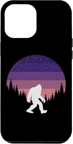 Funda para iPhone 12 Pro Max Bigfoot in the Forest Sasquatch Yeti