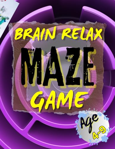 BRAIN RELAX: MAZE GAME FOR KIDS (4 TO 9) ,ACTIVE KIDS SELECT THIS GAME AND PLAY ,IMPROVE YOUR PLANING STRENGTH