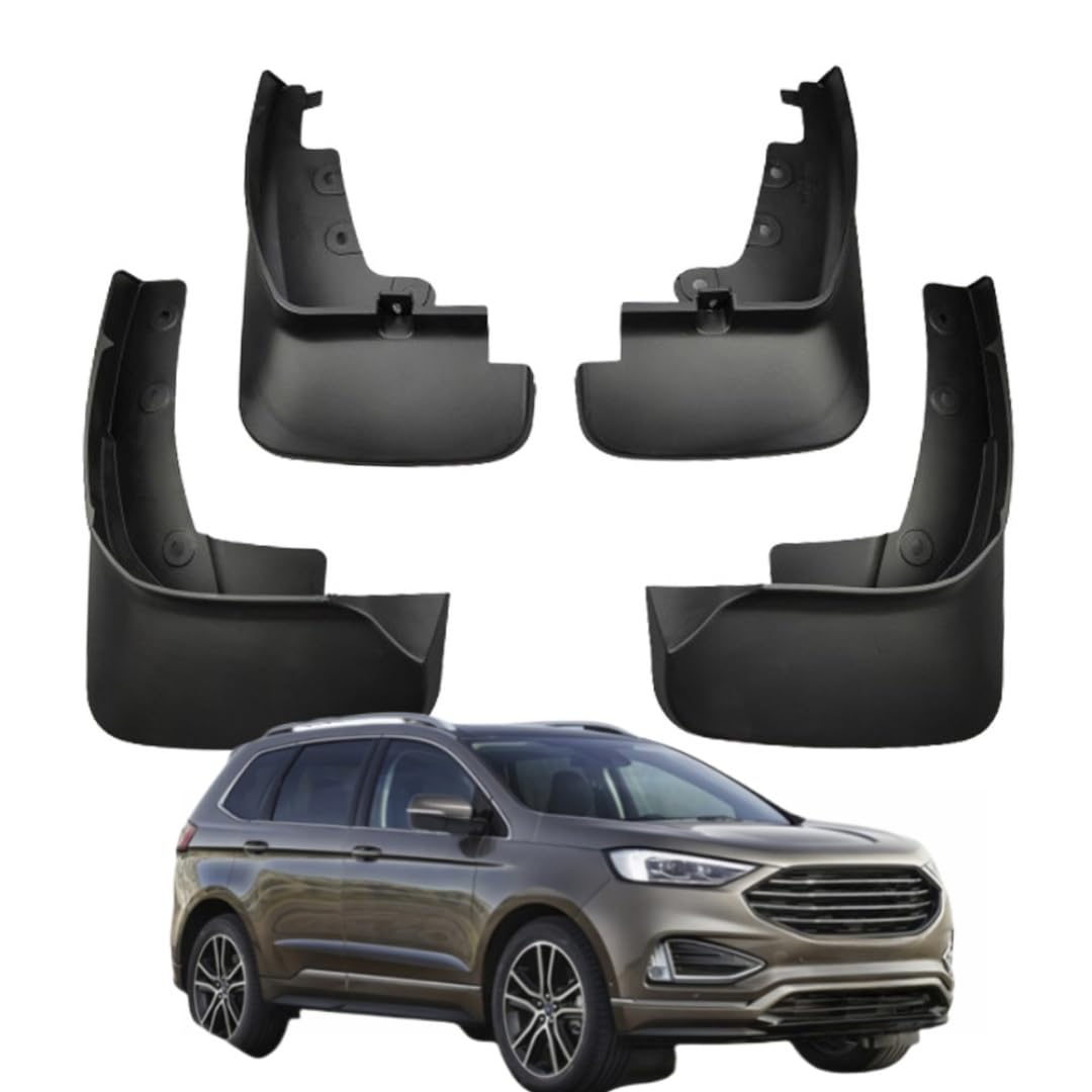 UDRFKDS Mud Flaps Splash Guards For Ford EDGE 2020 Accessories Mudflap Fender Flares Front and Rear Mud Guard Set 4PCS