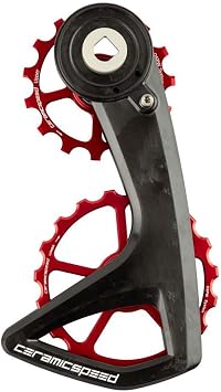 CeramicSpeed 5-Spoke Oversized Pulley Wheel OSPW for Increased Speed and Efficiency in Road and Gravel Cycling, Cross and Triathlon Racing for SRAM