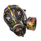 MÁSCARAS DE MOTOCICLETA PUNK: fáciles de poner y quitar, sin afectar su respiración cuando las usa. gótico