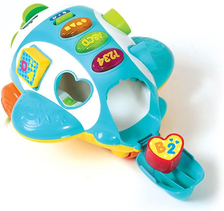 winfun Sort n Learn Pull Along Plane