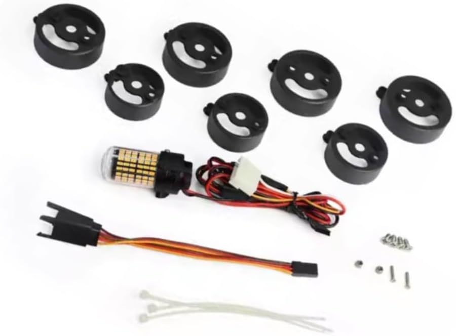 Ducted Tail Blower LED Light Fit For 70mm 80mm 90mm EDF Inrunner Motor(E632)