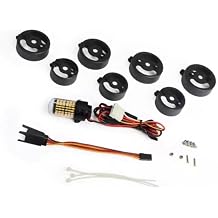 Ducted Tail Blower LED Light Fit For 70mm 80mm 90mm EDF Inrunner MotorE632