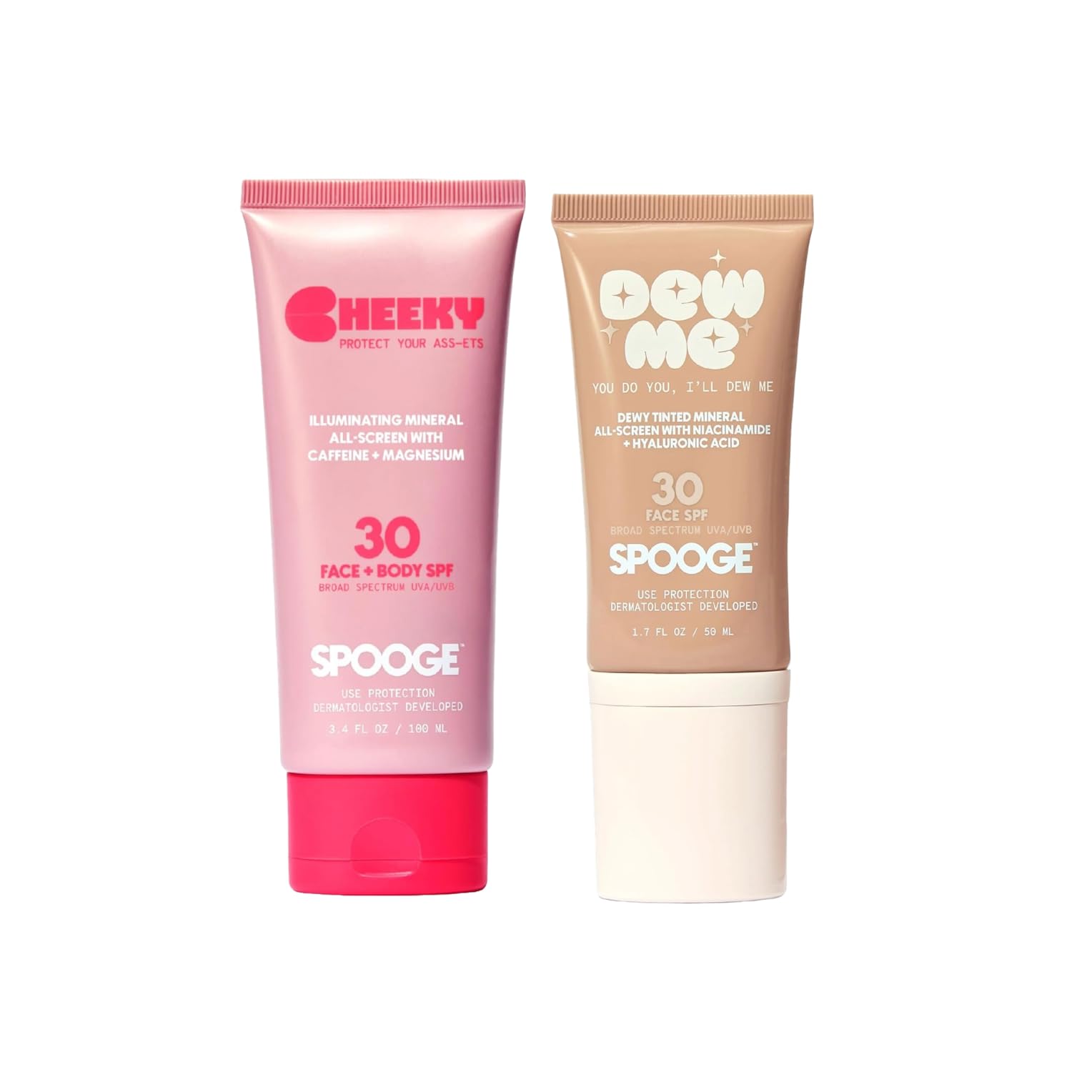 Glow SPF Duo – Tinted Mineral SPF 30 Face & Body Sunscreen