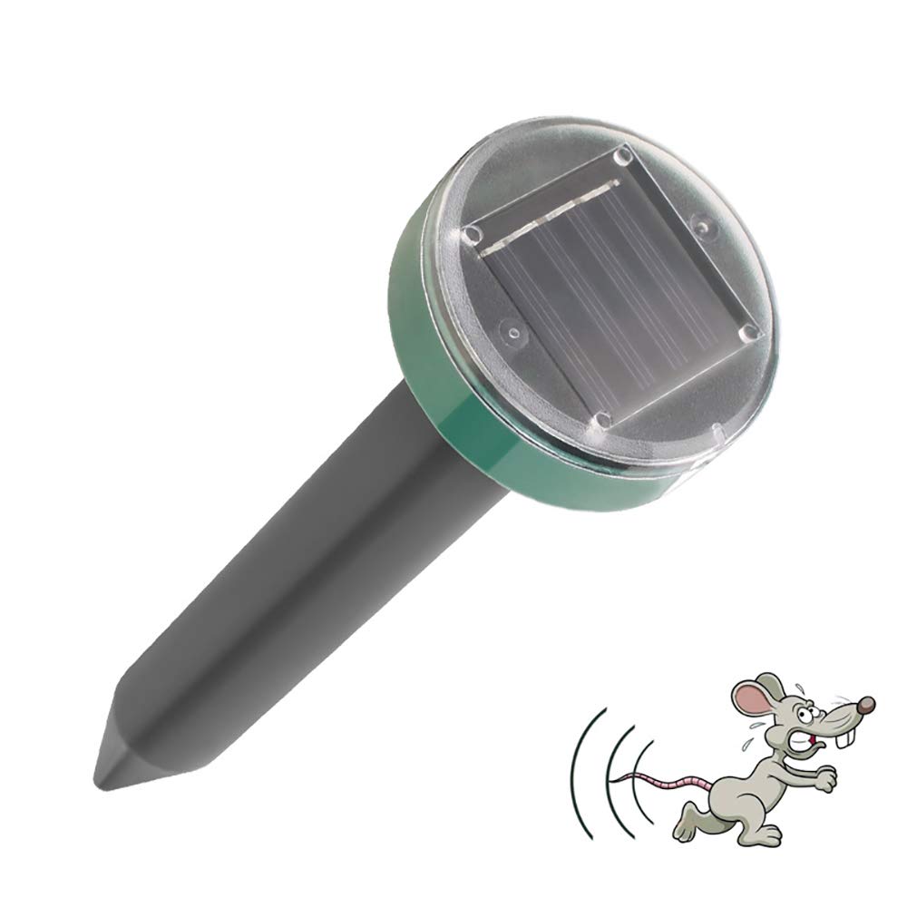 Répulsif Solaire Taupe répulsif ultrasonique Taupe, répulsif Animal Solaire Taupe piège Chien répulsif Taupe répulsif Taupe répulsif 2PCS