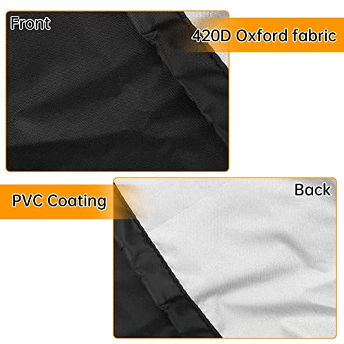 Waterproof Stock Tank Cover For 100 Gallon Stock Tank Oval,Outdoor Stock Tank Cover,420D Tear-Resistant, Uv Resistant, All Weather Protection (Xl Table Cover) #TOP3