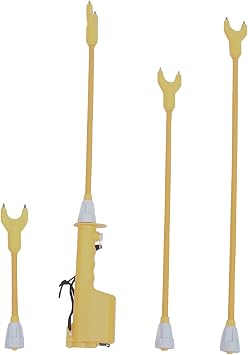 Electric Cattle Prod - Rechargeable, Waterproof Stick With Switch Protection Buckle for Cows, Pigs, Sheep, Dogs
