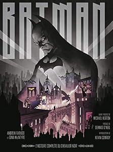 Couverture du livre de Batman, l'histoire complète du Chevalier Noir