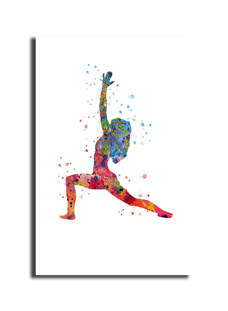 Sikhash Yoga Surya Namaskar Poster - Sun Salutation Art -10 Sikhash Yoga Surya Namaskar Poster - Sun Salutation Art -10
