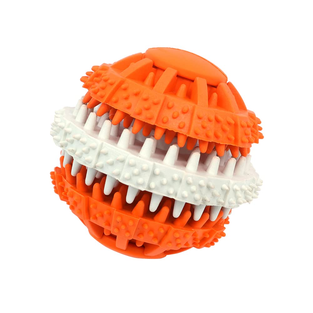 Alnicov 2Pcs Dog Toy BallNontoxic Bite Resistant Toy Ball for Pet Dogs Puppy Cat Dog Pet Food Treat