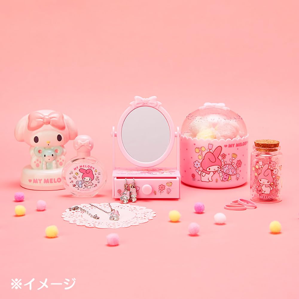 Sanrio 124672 Sanrio Hair Rubber My Melody, My Melody, 3.3 x 1.8 x 1.8 inches (8.5 x 4.5 x 4.5 cm), Fashionable Miscellaneous Goods ~ Inter Sanrio Character 124672