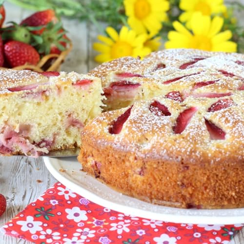 TORTA ALLE FRAGOLE il profumo della primavera