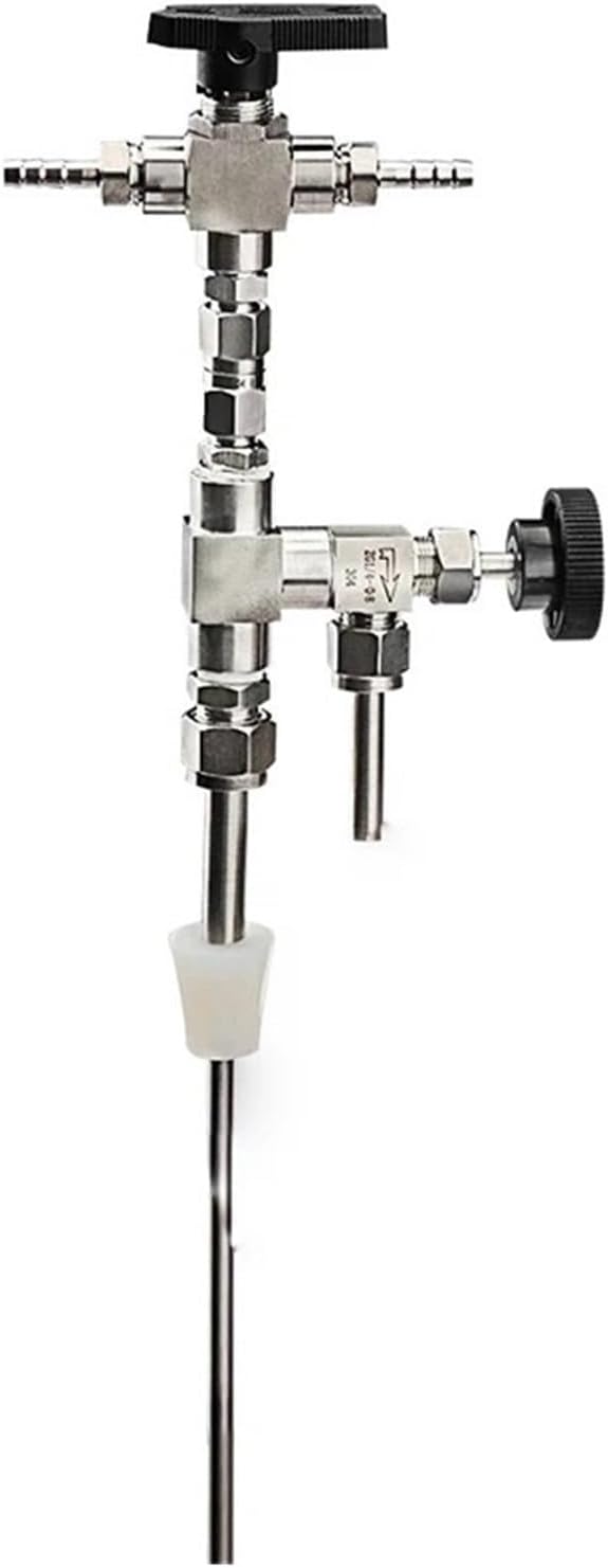 Home & Brewing Counter Pressure Beer Bottle Filler,Homebrew Beer Gun,Stainless Steel Food Grade Bottling Wand for Beer & Wine,Beer Brewing Tool Brewing Accessories(Post)