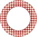 Amscan Picnic Gingham Party Plates, 10", 40 Ct.