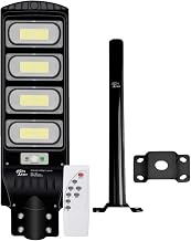 Epyz 120 Watt Solar Street Lights Outdoor Waterproof | Motion Sensor and Dusk to Dawn, Garden Street, Lawn, Patios and Pathways, Pack Of 1, Cold White Light, 468LED