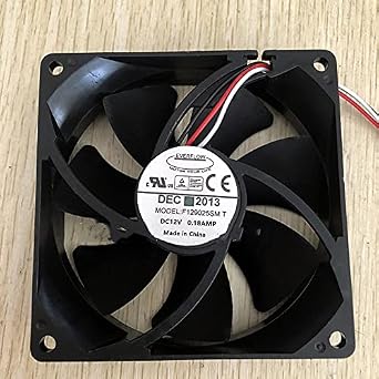 F129025SM EVERFLOW 12V 0.18A 9225 3-pin Chassis Cooling Fan