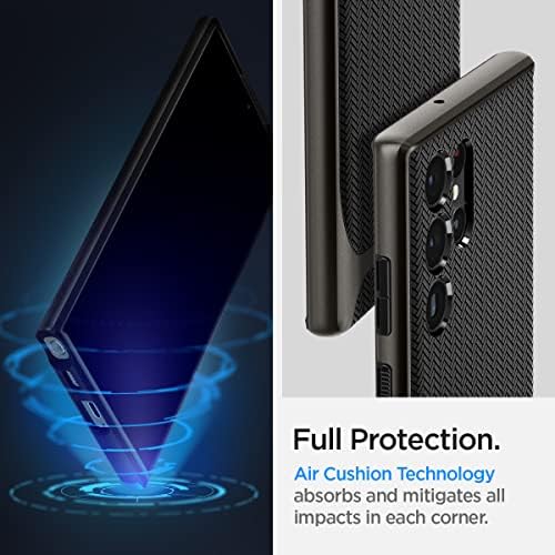 Spigen Neo Hybrid Case Compatible with Samsung Galaxy S22 Ultra 5G - Gunmetal