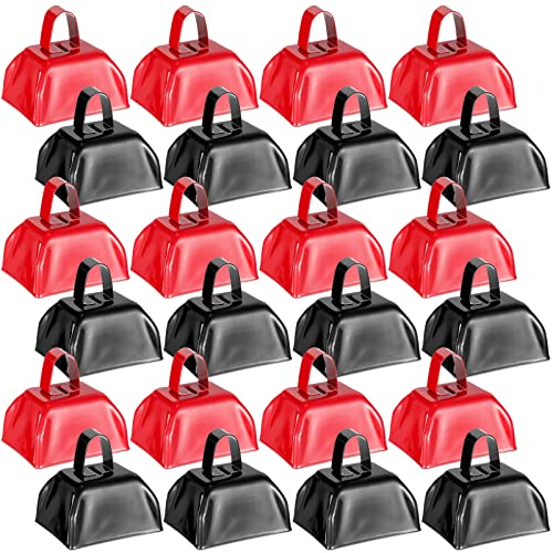 Yeshone 24 Pcs Metal Cowbell Handle Noise Makers 3x2.8x2.5in,None by Yeshone - Used condition - US$13.86
