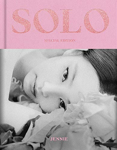 BLACKPINK JENNIE SOLO PHOTOBOOK SPECIAL EDITION PhotoBook+PostCard+P.Card+Sticker+Tracking Number K-POP SEALED