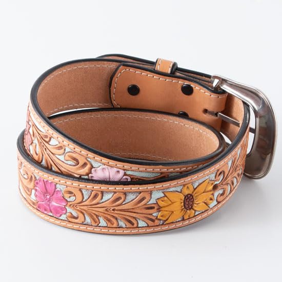 ARIAT Women's Sunflower Daisy Tool Western Belt3