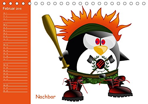 Pinguin-Familienspaß! / Geburtstagskalender (Tischkalender 2018 DIN A5 quer): Die lustige Cartoon-Familie in einem Kalender (Geburtstagskalender, 14 ... [Kalender] [Apr 01, 2017] Stanzer, Elisabeth