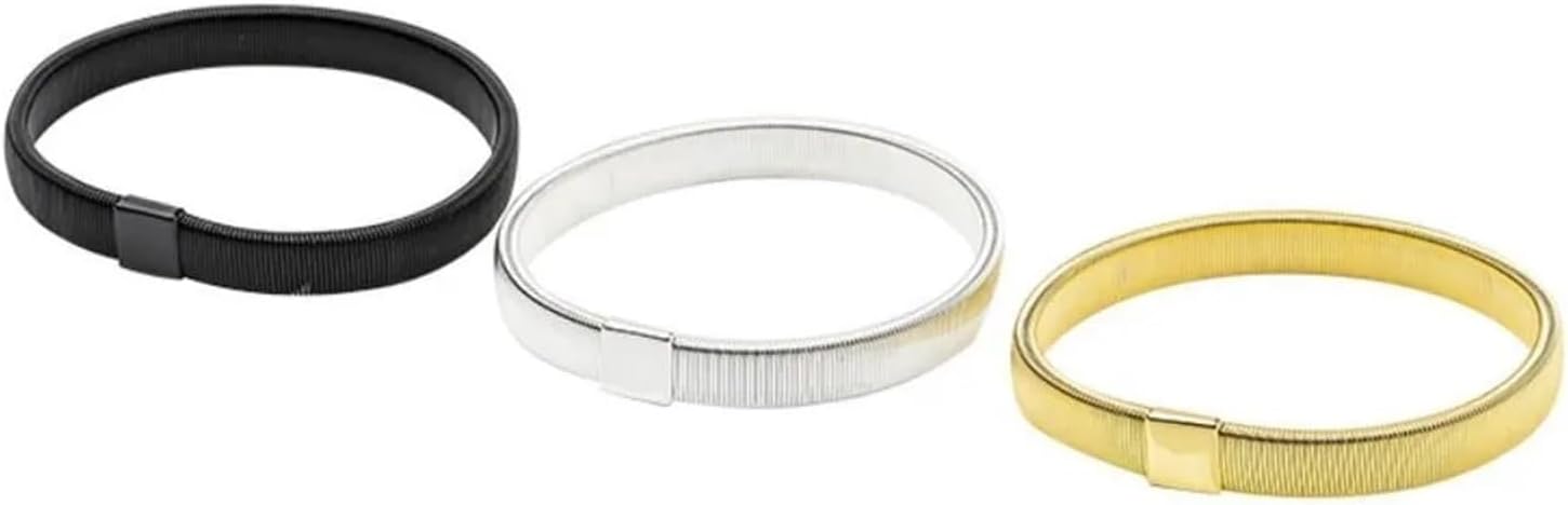 Sleeve Garters for Men 20pcs Metal Arm Bands Elastic Bracelet Shirt Sleeve Holders