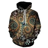 Sweats à capuche 3D pour hommes Sweat-shirt à capuche imprimé numérique drôle avec polaire en peluche pleine taille Sweat à capuche unisexe imprimé 3D Cool léger cordon de serrage imprimé avec poche