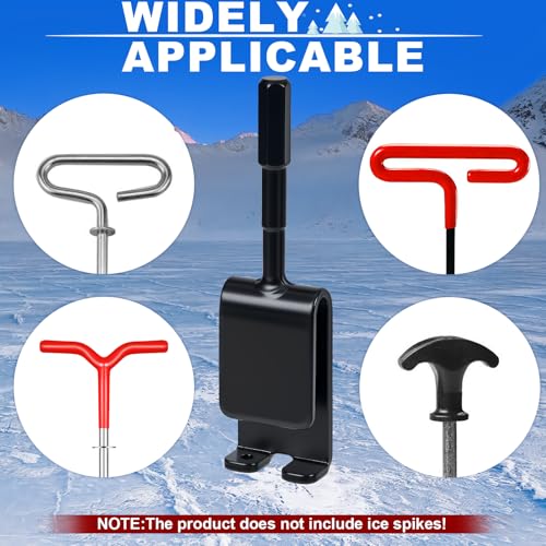 RGQSUN 1Pc Ice Anchor Drill Adapter,Ice Fishing Shelter Anchor Drill Attachment Power Tool for Setting up Winter Fishing Camping Tent Shanty Insert Sewing Accessories by RGQSUN - Image 3