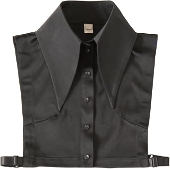 Elegtiskas Detachable Dickey Collar Blouse Half Shirt False Collar for Women and Girl