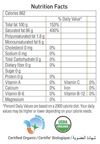 Image of Natureland Organics Coconut Oil 400 Ml Each(Pack of 3) - Organic Raw Virgin Oil