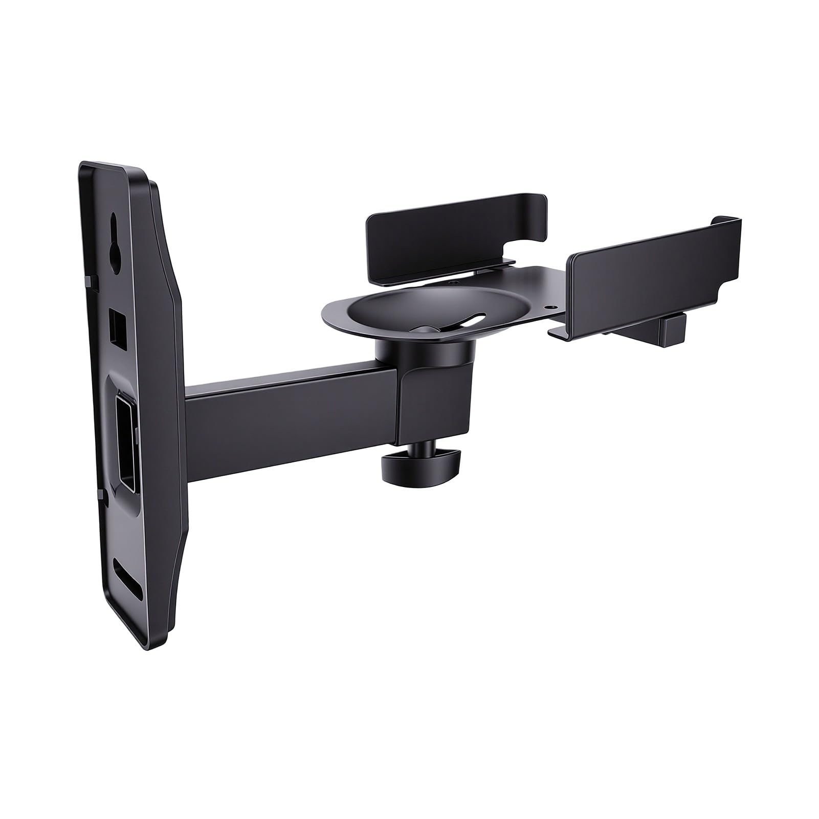 Goshyda 2 Soportes de Montaje en Pared para Altavoces R-40M R-41M RP-600M II, Soporte Flexible Ajustable para Altavoces de Estantería de hasta 44 Libras, para Cine en Casa