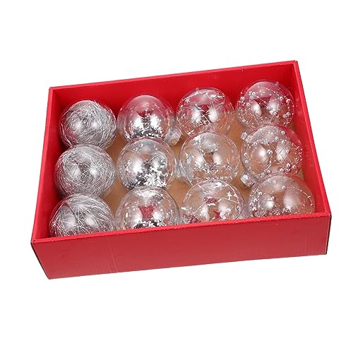 Décorations de Noël en plastique pour maison moderne et ornements faciles