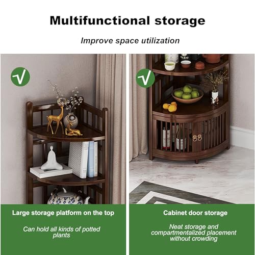Buffet d'angle incurvé pour optimiser les petits salons encombrés - 5